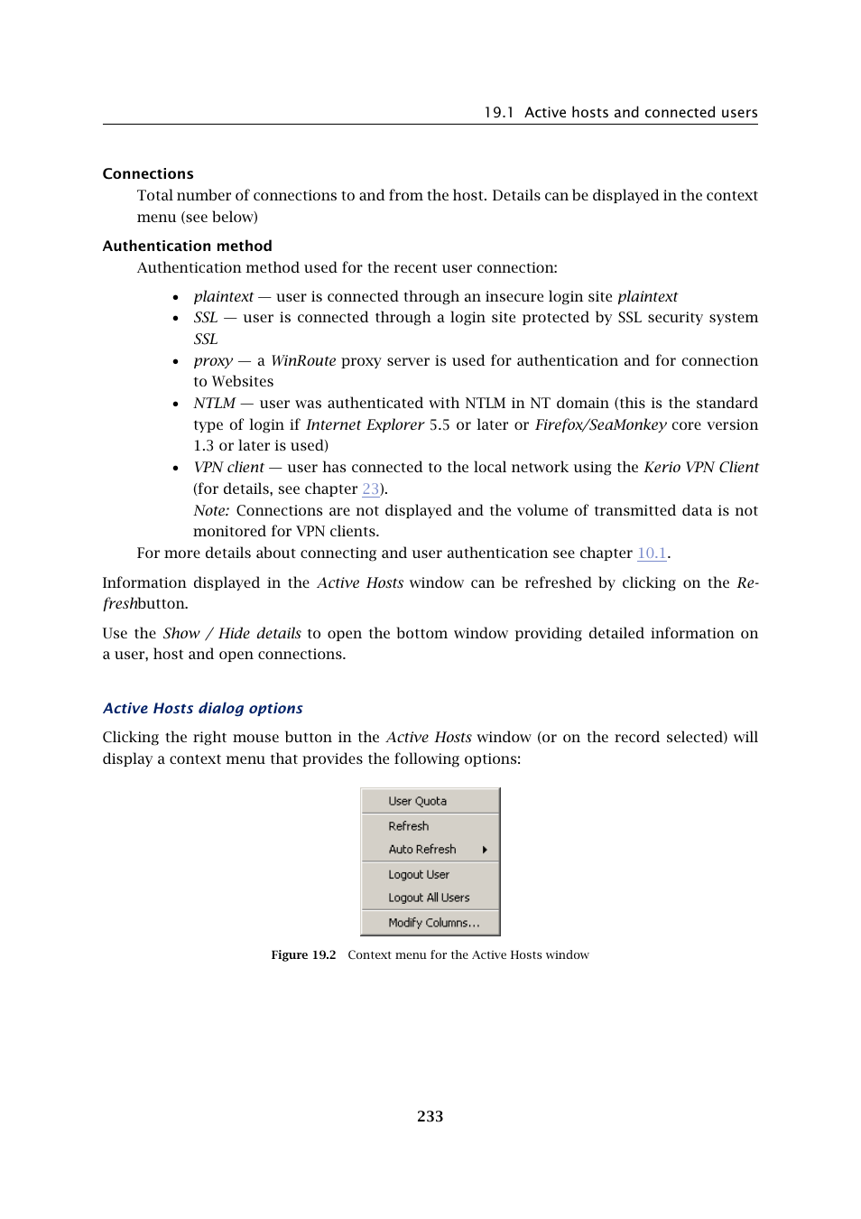 Kerio Tech KERIO WINROUTE FIREWALL 6 User Manual | Page 233 / 368
