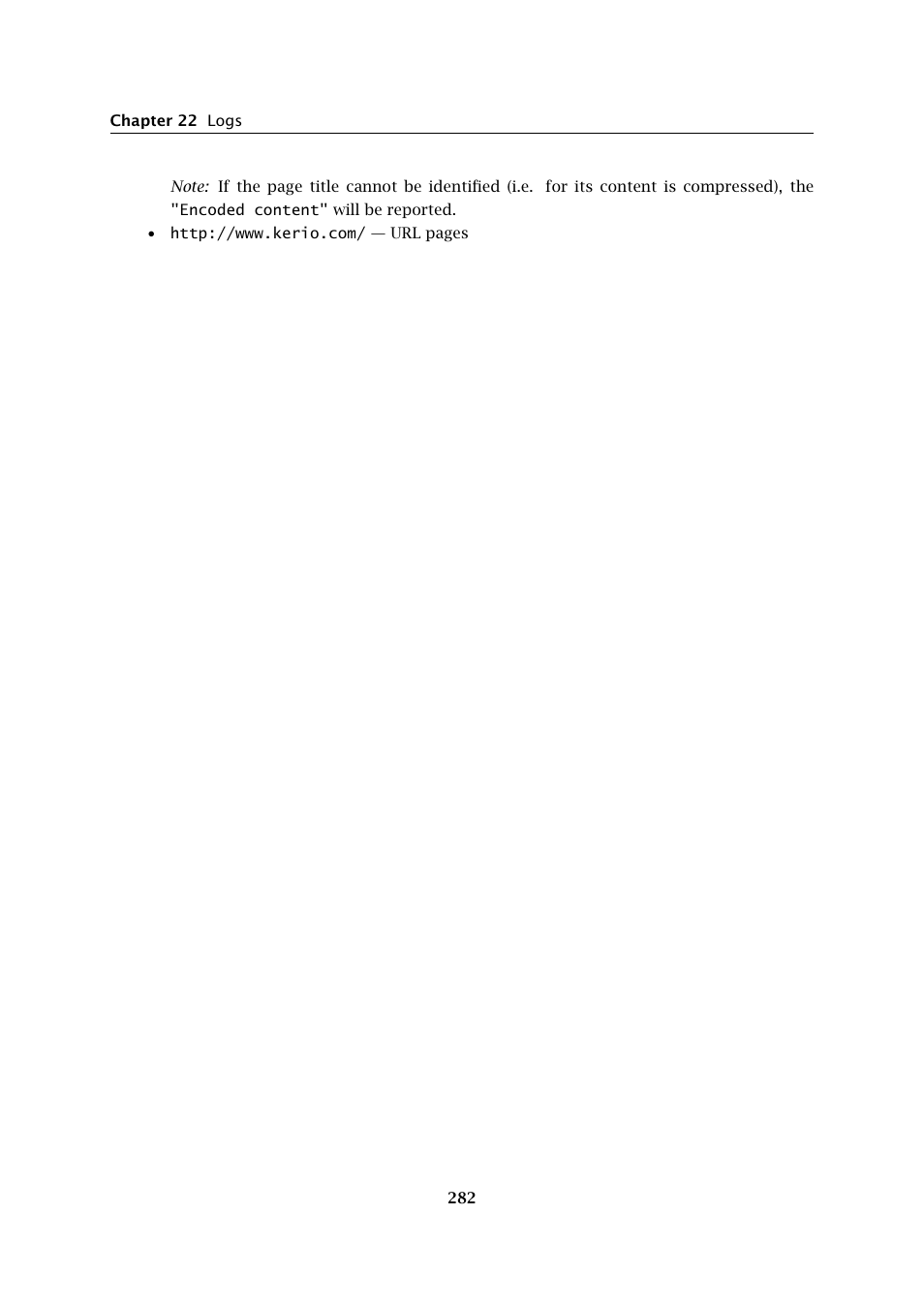 Kerio Tech KERIO WINROUTE FIREWALL 6 User Manual | Page 282 / 368
