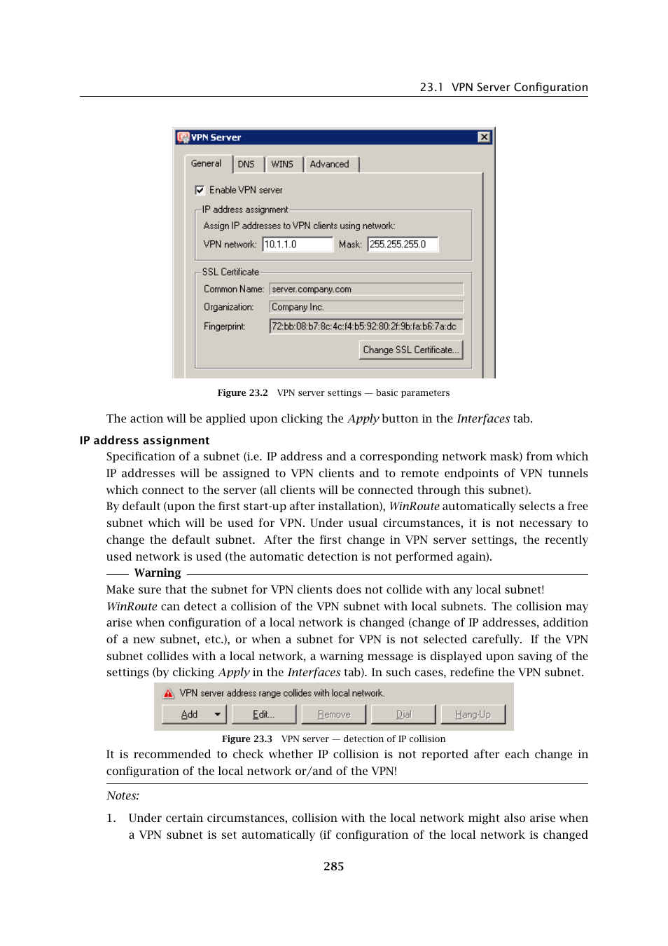 Kerio Tech KERIO WINROUTE FIREWALL 6 User Manual | Page 285 / 368