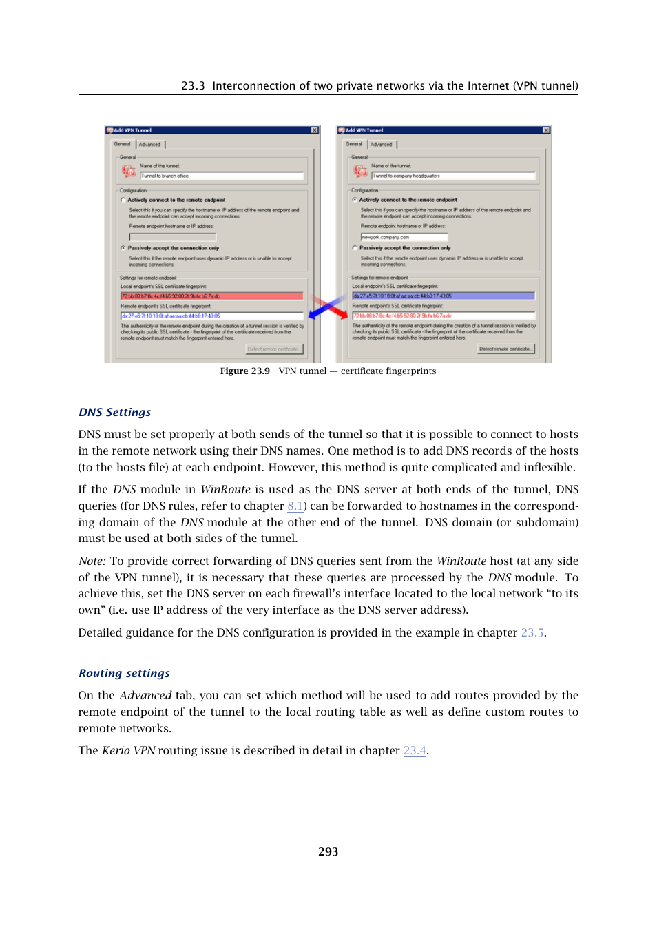 Kerio Tech KERIO WINROUTE FIREWALL 6 User Manual | Page 293 / 368
