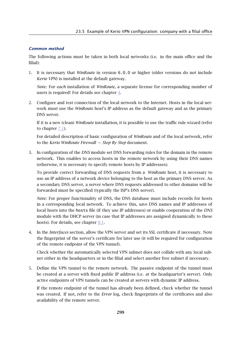 Kerio Tech KERIO WINROUTE FIREWALL 6 User Manual | Page 299 / 368