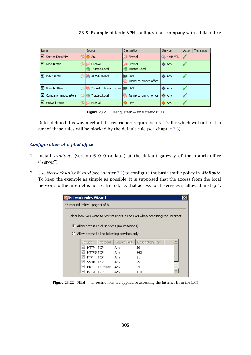 Kerio Tech KERIO WINROUTE FIREWALL 6 User Manual | Page 305 / 368
