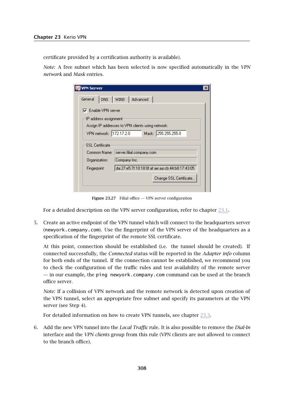 Kerio Tech KERIO WINROUTE FIREWALL 6 User Manual | Page 308 / 368