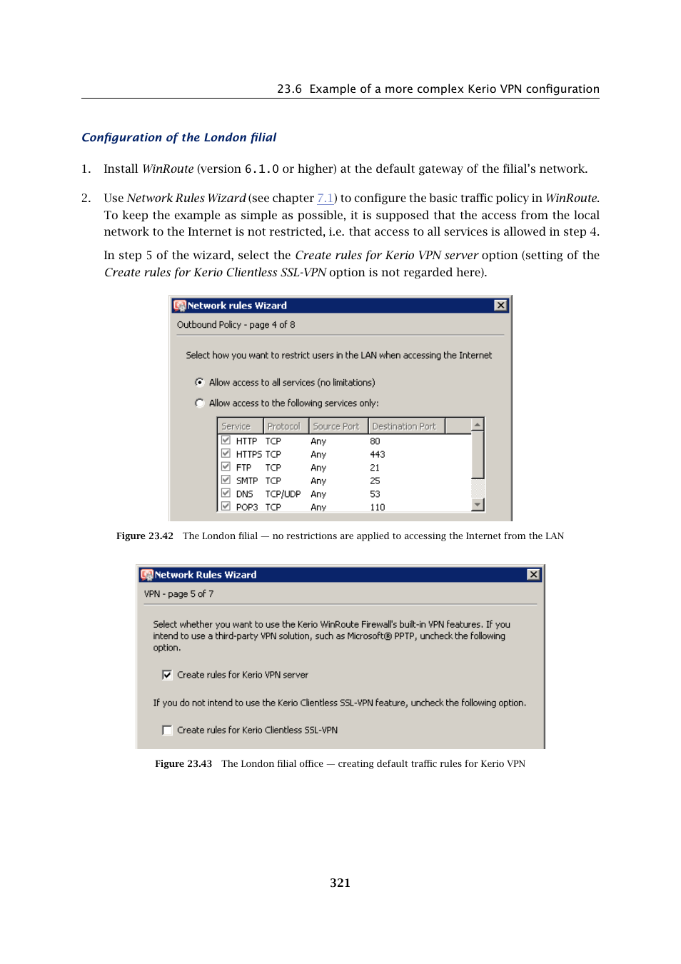 Kerio Tech KERIO WINROUTE FIREWALL 6 User Manual | Page 321 / 368