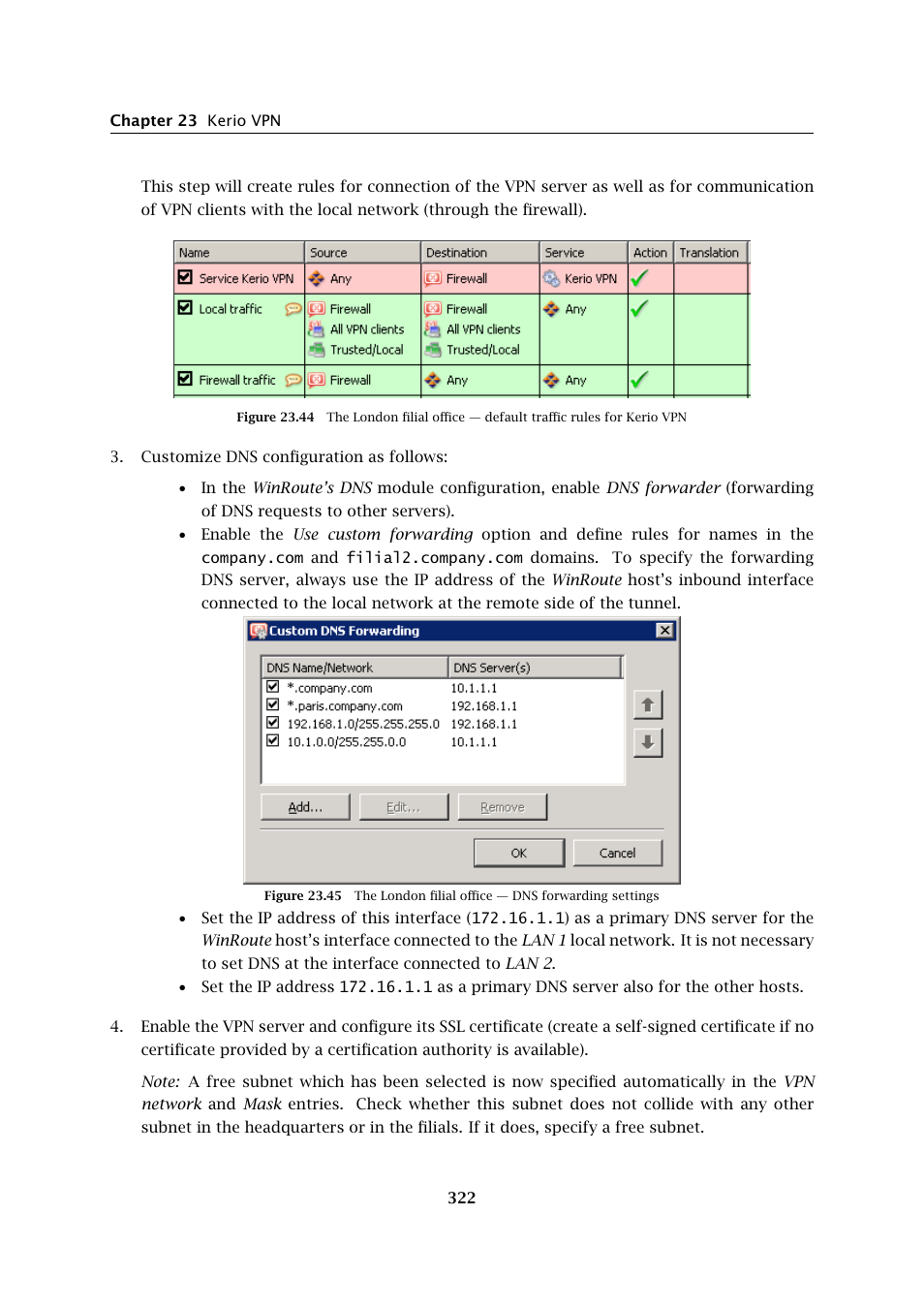 Kerio Tech KERIO WINROUTE FIREWALL 6 User Manual | Page 322 / 368