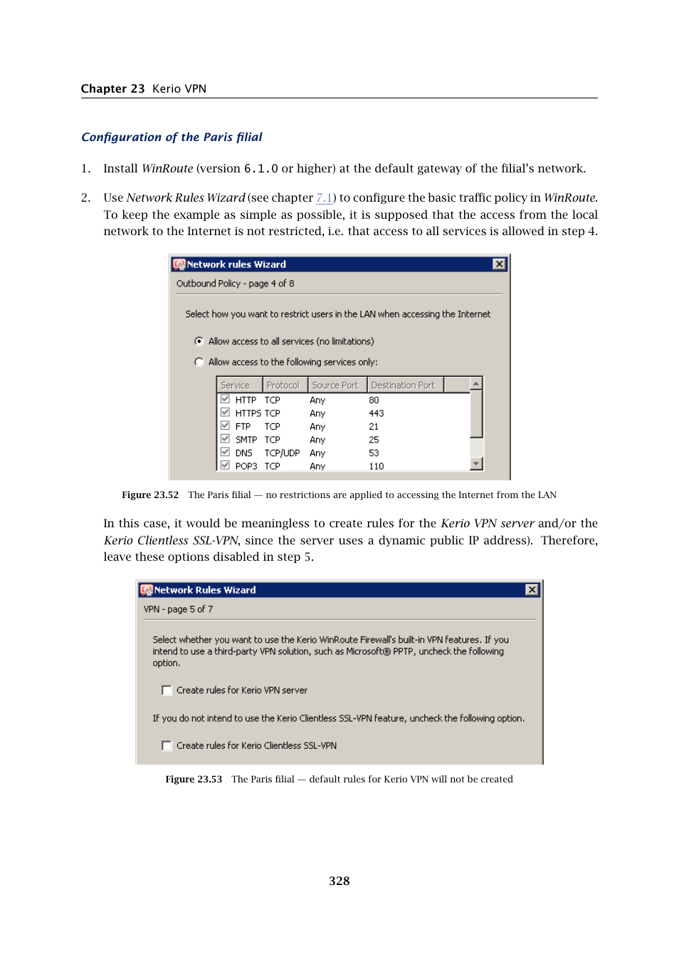Kerio Tech KERIO WINROUTE FIREWALL 6 User Manual | Page 328 / 368