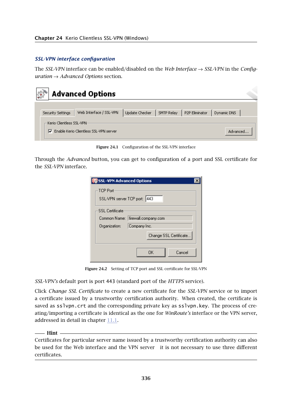 Kerio Tech KERIO WINROUTE FIREWALL 6 User Manual | Page 336 / 368