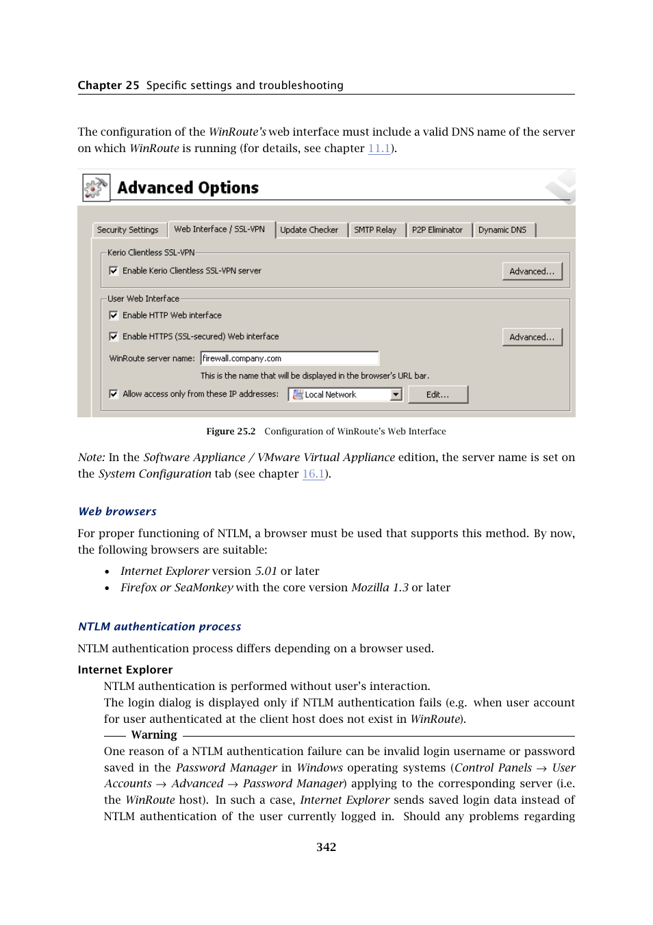 Kerio Tech KERIO WINROUTE FIREWALL 6 User Manual | Page 342 / 368