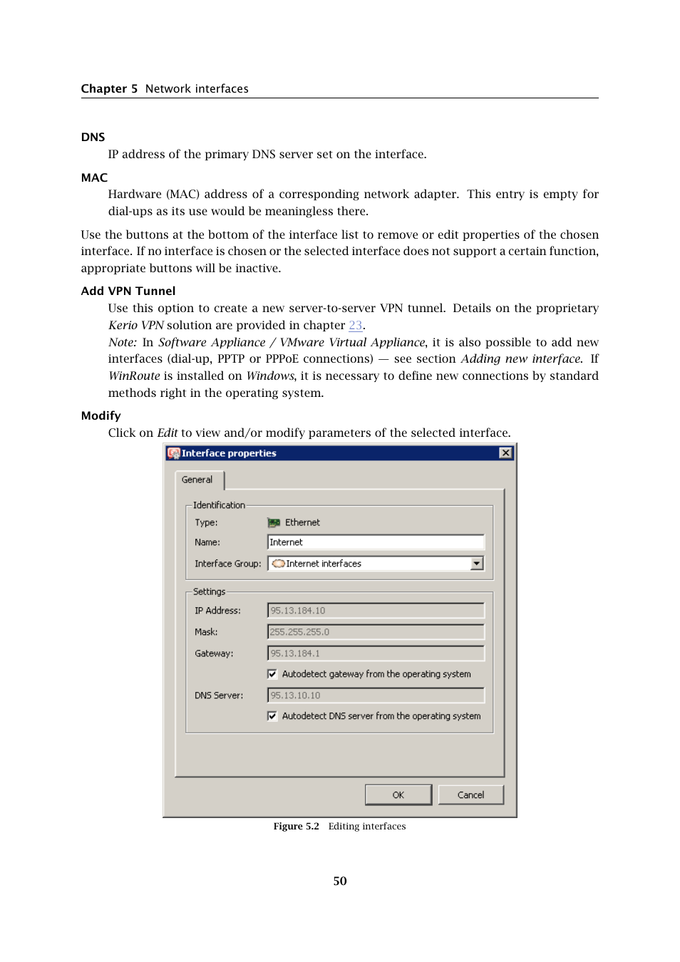 Kerio Tech KERIO WINROUTE FIREWALL 6 User Manual | Page 50 / 368