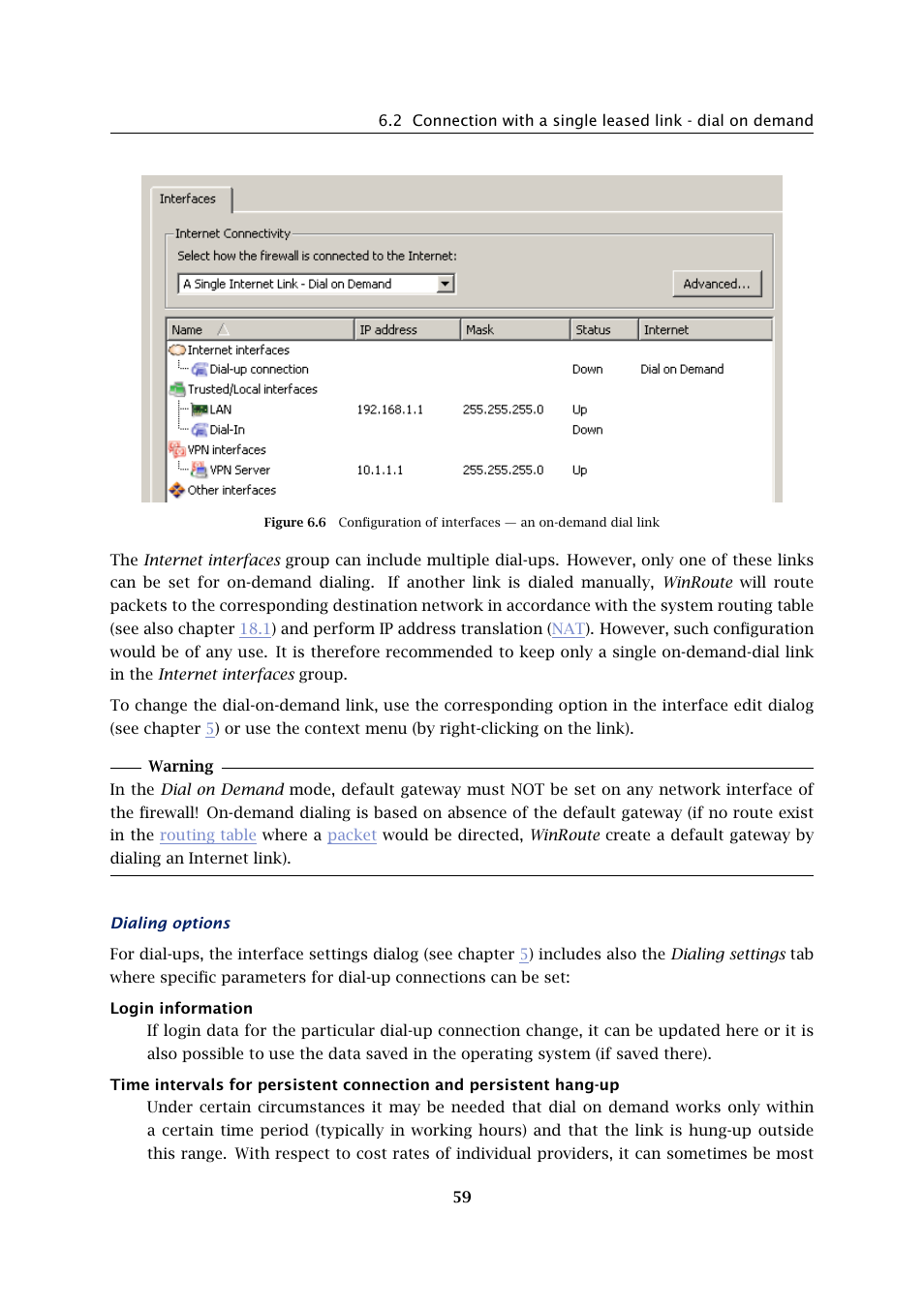 Kerio Tech KERIO WINROUTE FIREWALL 6 User Manual | Page 59 / 368