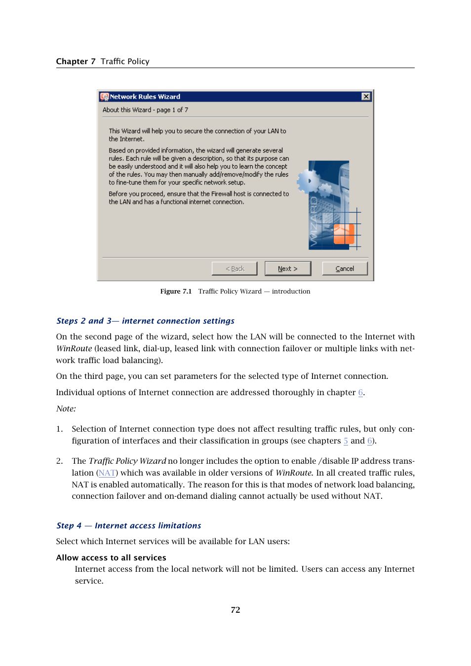 Kerio Tech KERIO WINROUTE FIREWALL 6 User Manual | Page 72 / 368