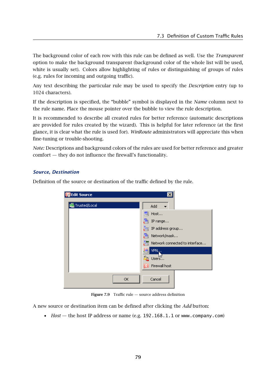 Kerio Tech KERIO WINROUTE FIREWALL 6 User Manual | Page 79 / 368