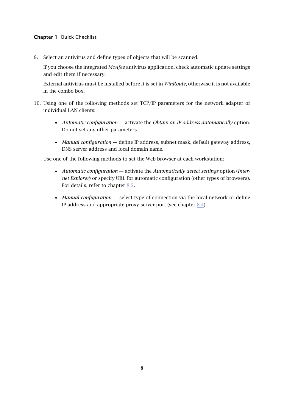 Kerio Tech KERIO WINROUTE FIREWALL 6 User Manual | Page 8 / 368