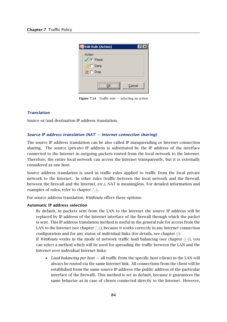 Kerio Tech KERIO WINROUTE FIREWALL 6 User Manual | Page 84 / 368