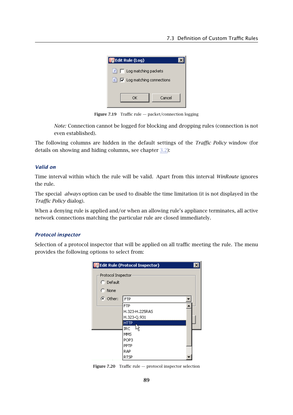 Kerio Tech KERIO WINROUTE FIREWALL 6 User Manual | Page 89 / 368