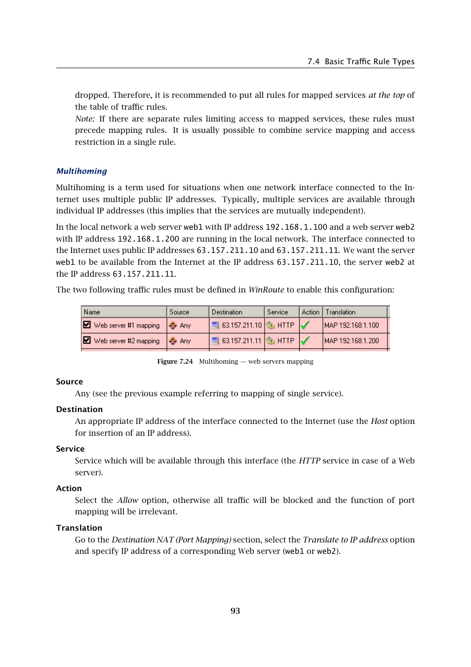 Kerio Tech KERIO WINROUTE FIREWALL 6 User Manual | Page 93 / 368