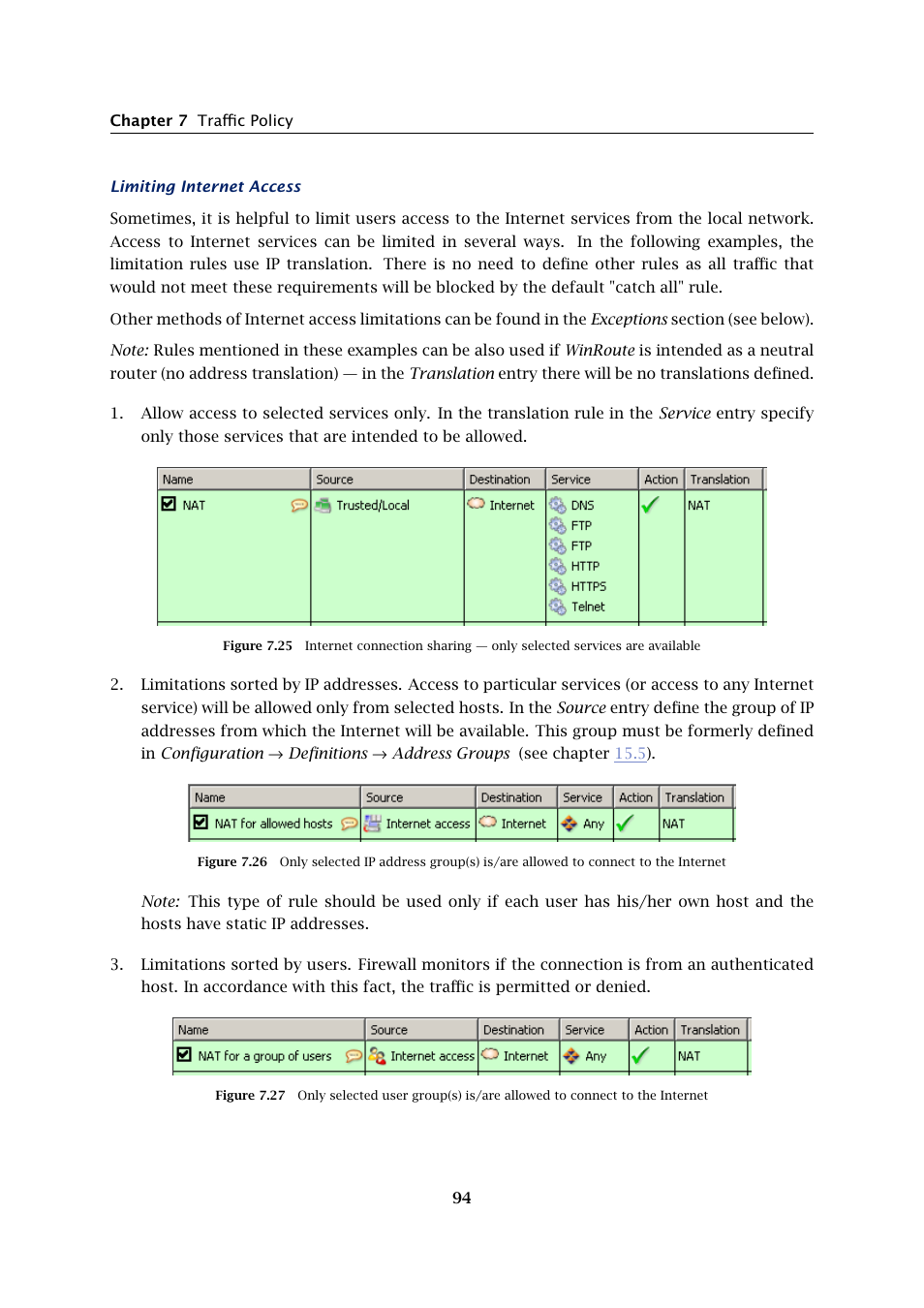 Kerio Tech KERIO WINROUTE FIREWALL 6 User Manual | Page 94 / 368