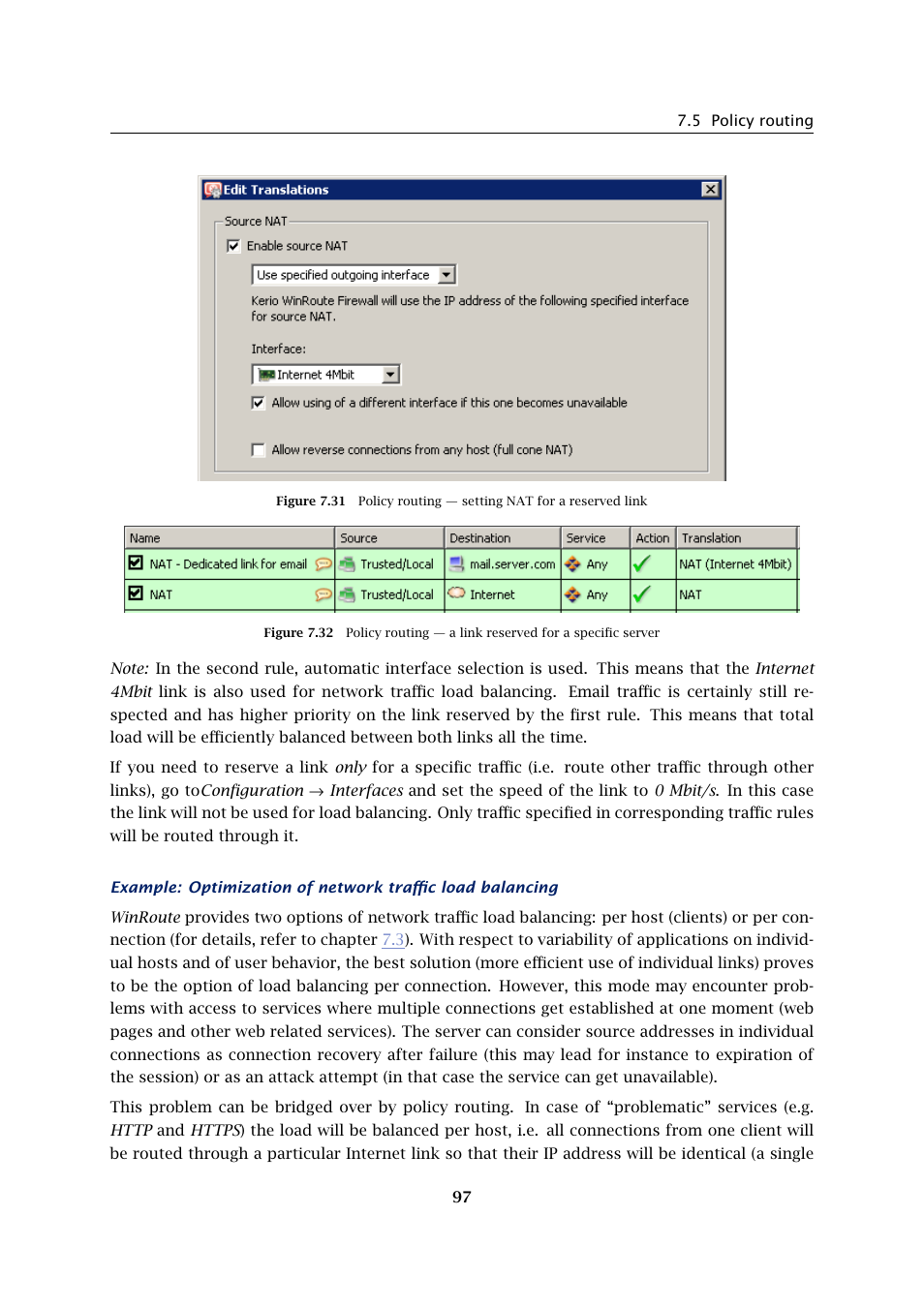 Kerio Tech KERIO WINROUTE FIREWALL 6 User Manual | Page 97 / 368