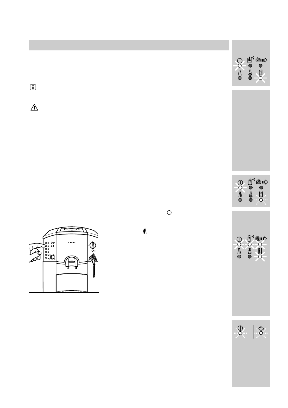 The lime-scale removal programme | Krups Orchestro 889 User Manual | Page 21 / 69