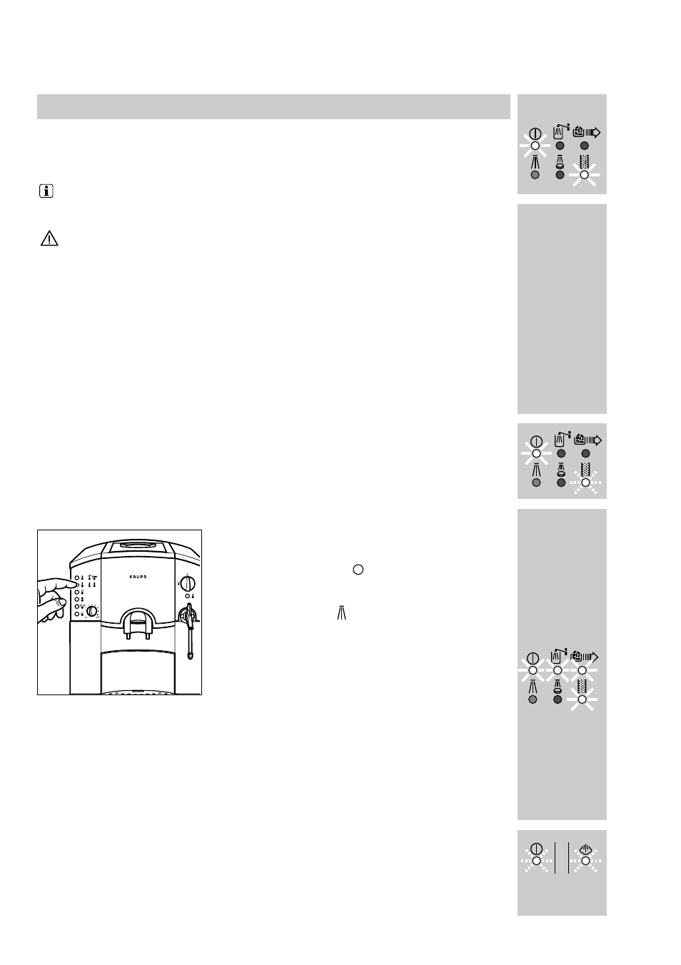 Programa de descalcificación | Krups Orchestro 889 User Manual | Page 64 / 69