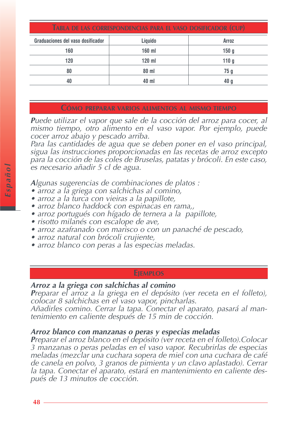 Krups Automatic Rice Cooker 3.21 3.21 User Manual | Page 46 / 60