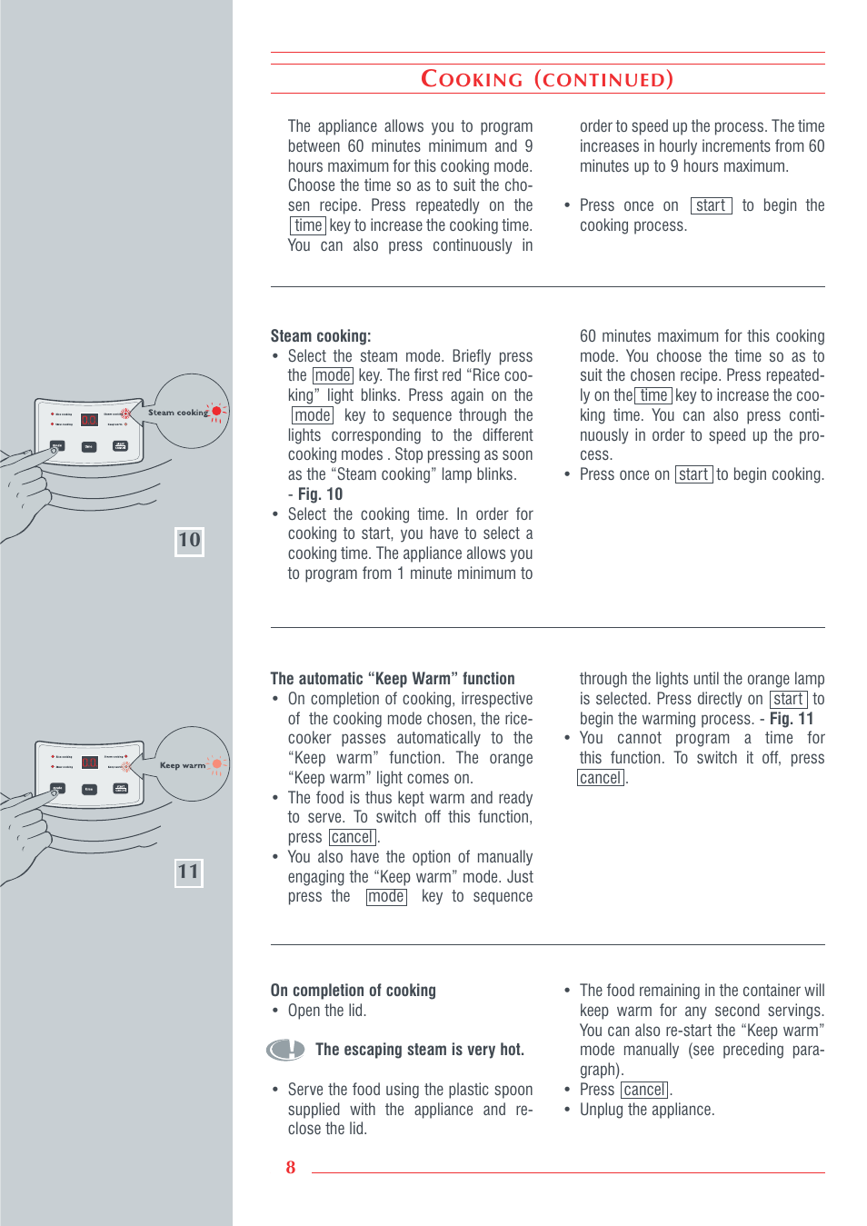 Krups Automatic Rice Cooker 3.21 3.21 User Manual | Page 6 / 60