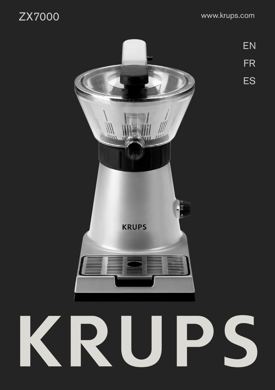 Krups ZX7000 User Manual | 34 pages