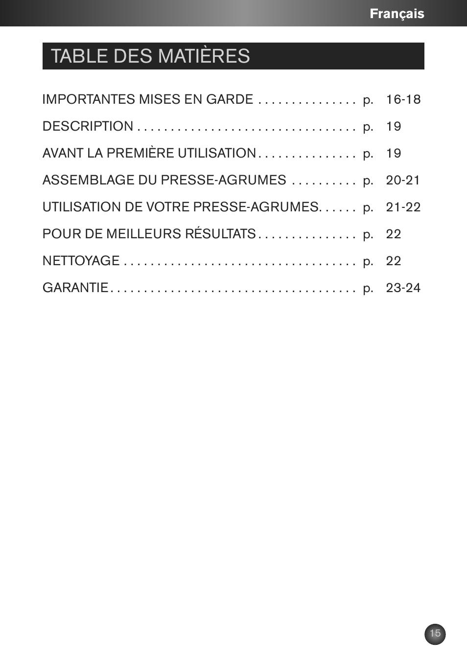 Krups ZX7000 User Manual | Page 14 / 34