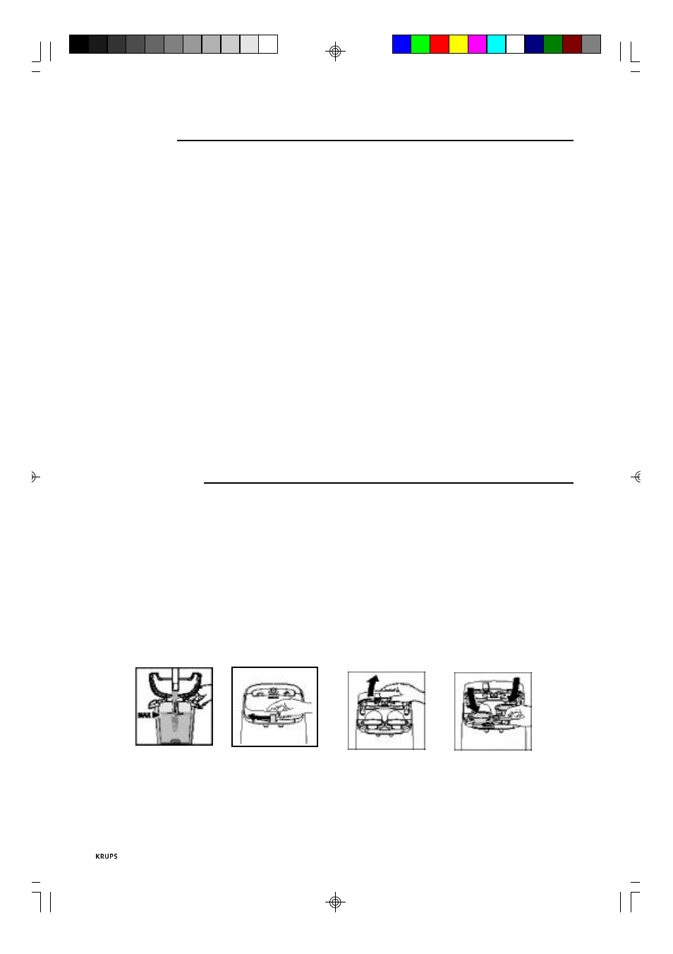 Description, Before first use | Krups HOME CAFE KP1000 User Manual | Page 5 / 13