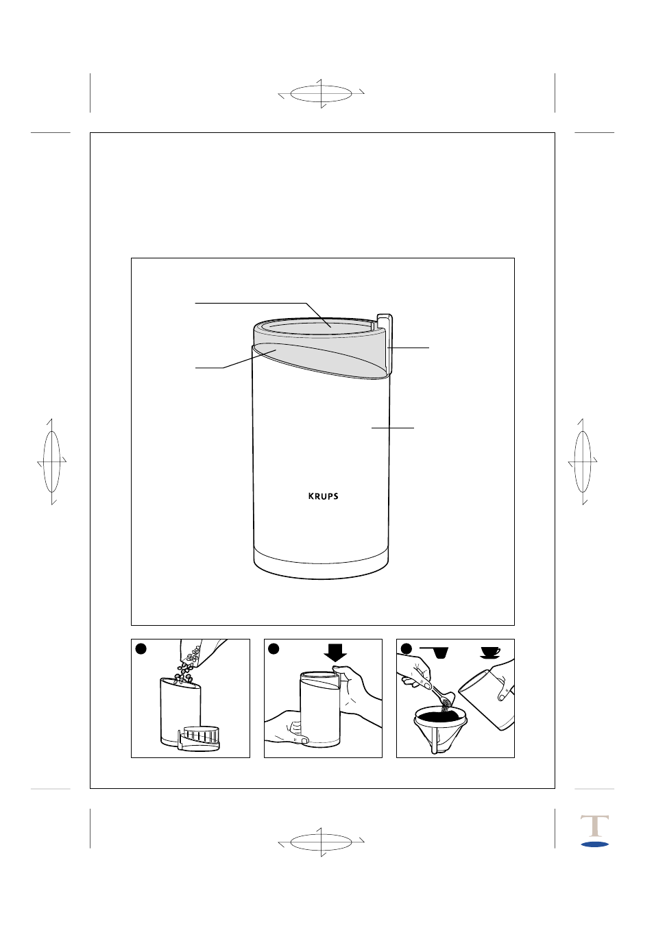 Krups F 203 User Manual | Page 2 / 19