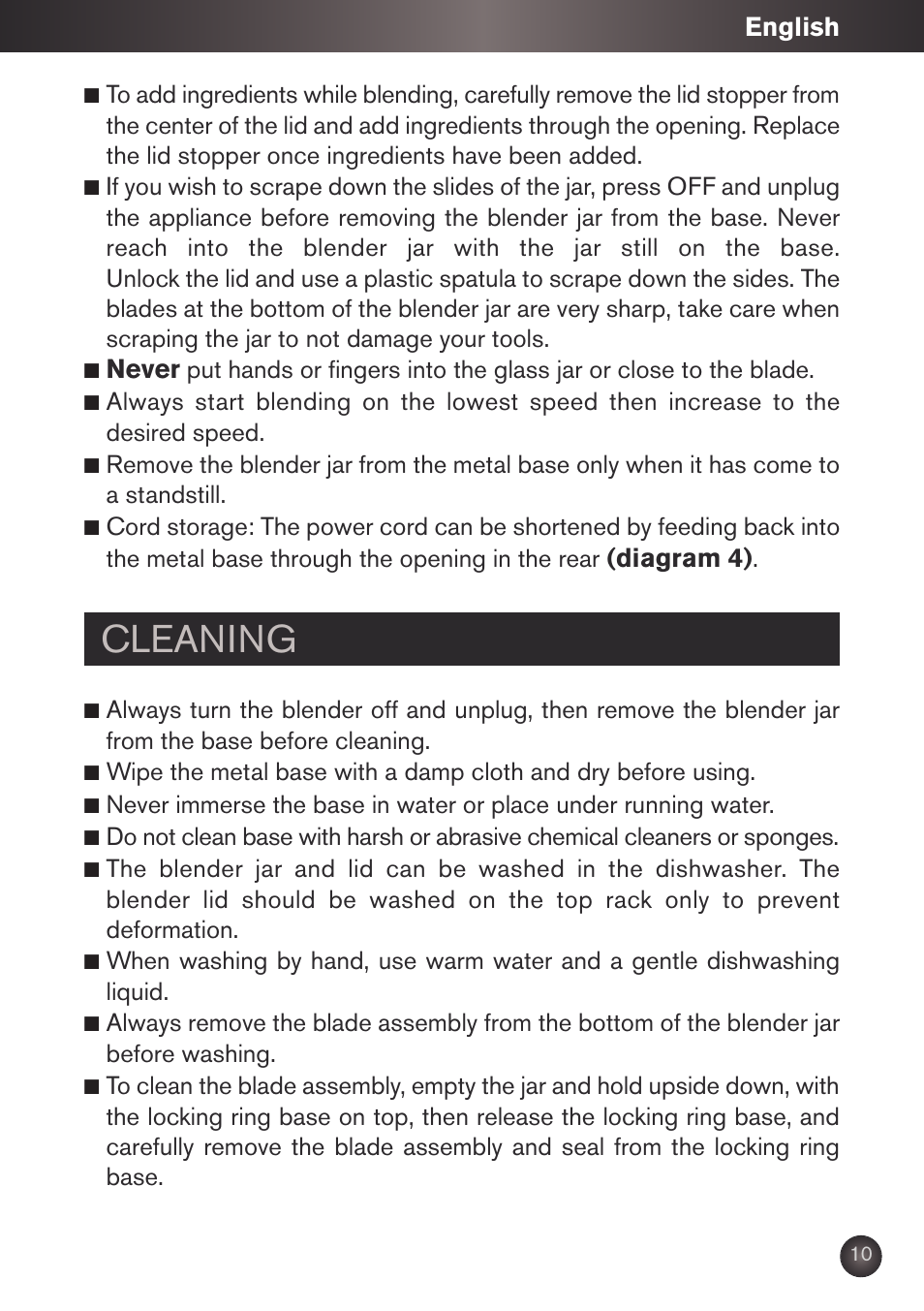 Cleaning | Krups KB790 User Manual | Page 13 / 50