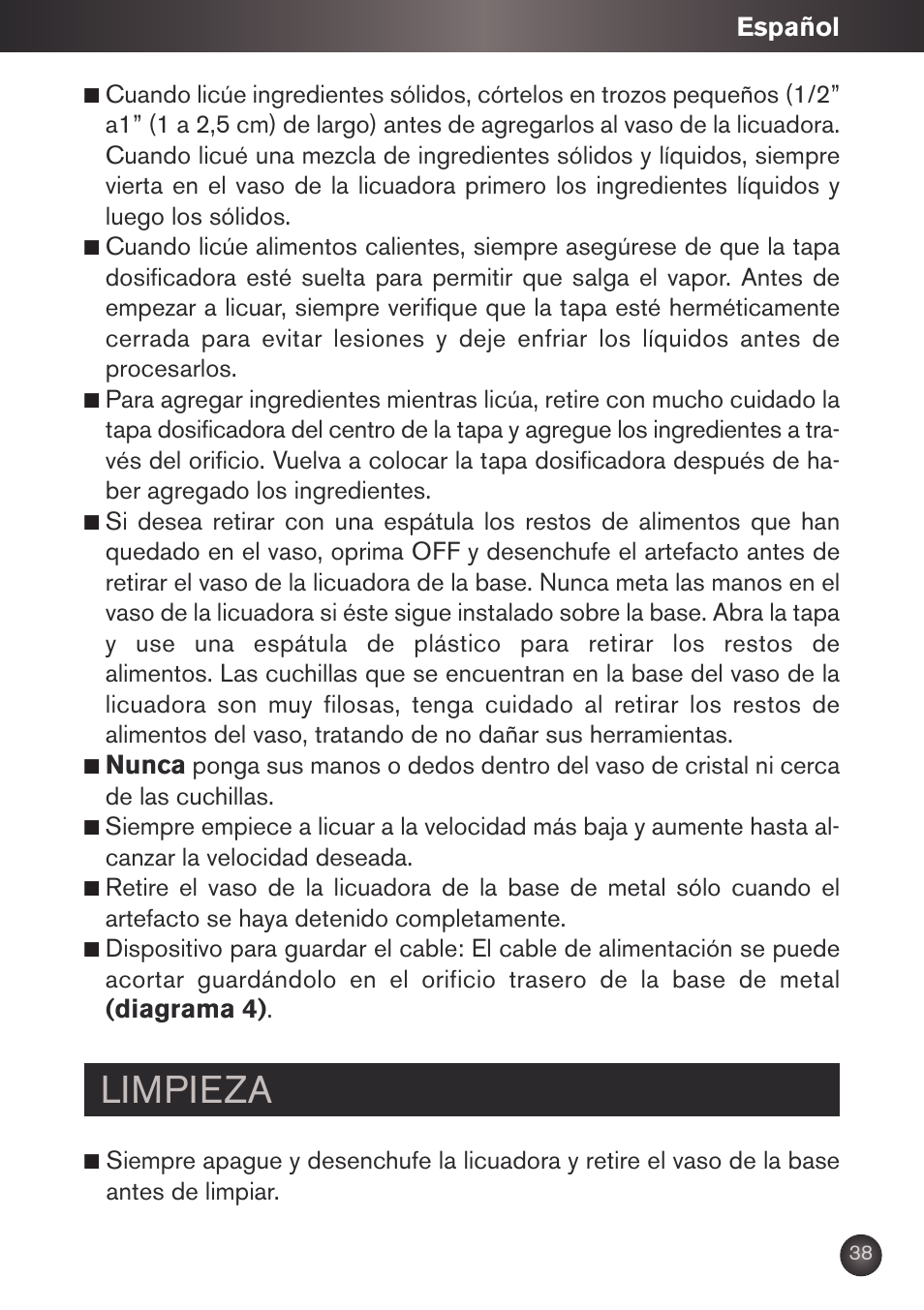 Limpieza | Krups KB790 User Manual | Page 41 / 50
