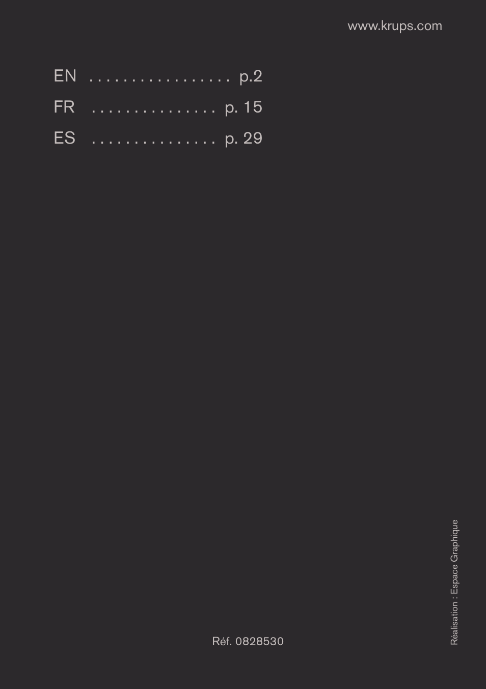 Krups KB790 User Manual | Page 50 / 50