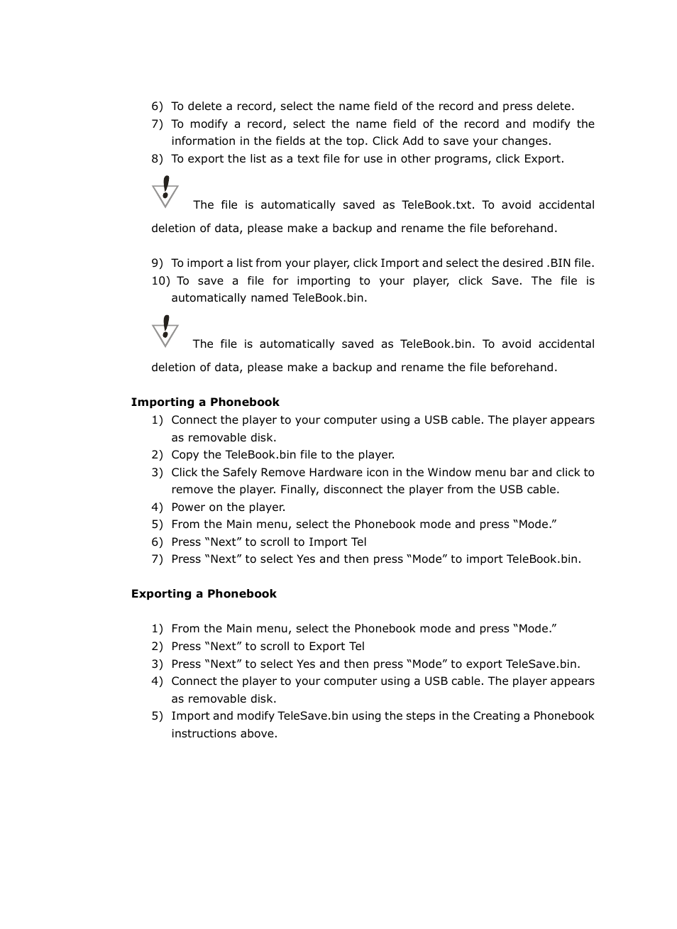 Kaser BW User Manual | Page 16 / 24