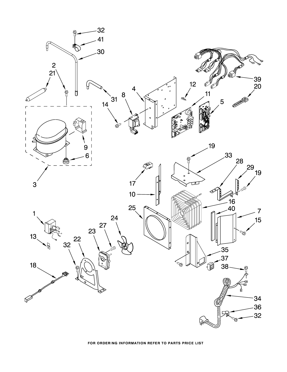 Upper unit, Upper unit parts | KITCHENAID KBFO42FTX02 User Manual | Page 15 / 20