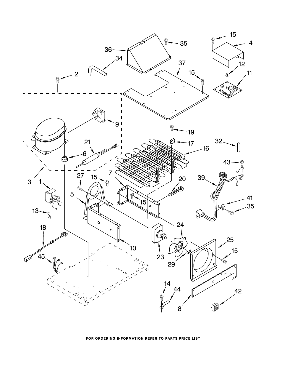 Upper unit, Upper unit parts | KITCHENAID KBLC36FKB01 User Manual | Page 13 / 18