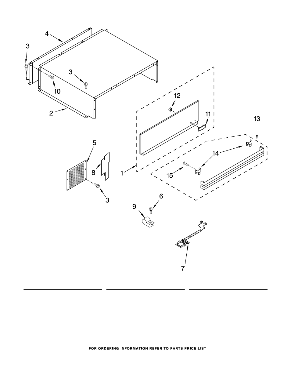 Top grille and unit cover, Top grille and unit cover parts | KITCHENAID KBLC36FKB01 User Manual | Page 4 / 18