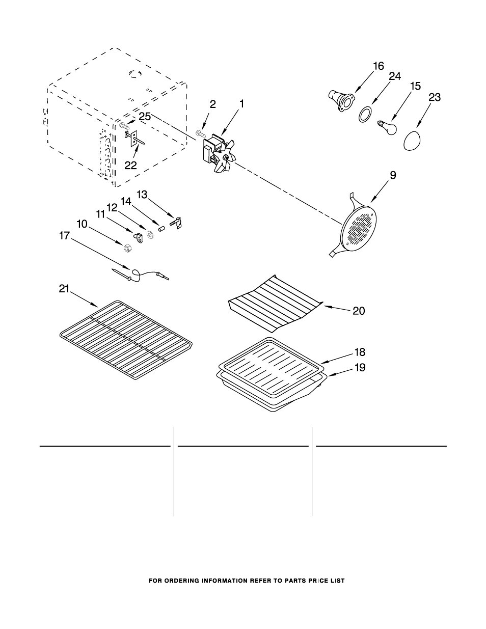 Oven, Oven parts | KITCHENAID KGRT607HBS5 User Manual | Page 10 / 12