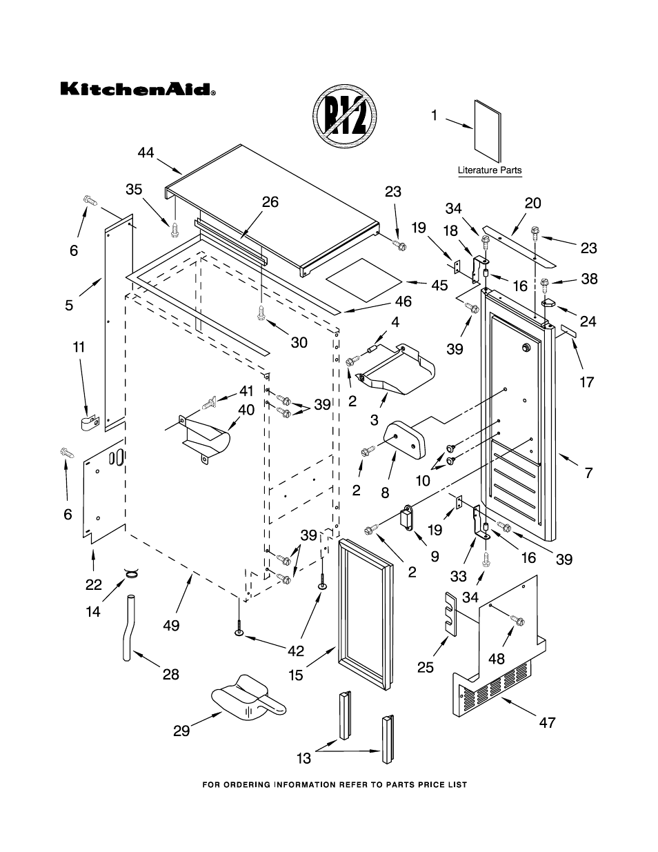 KITCHENAID KUIS155HBL4 User Manual | 8 pages