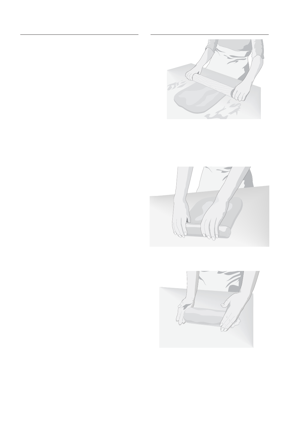 Bread making tips, Shaping a loaf | KITCHENAID 400 User Manual | Page 58 / 83