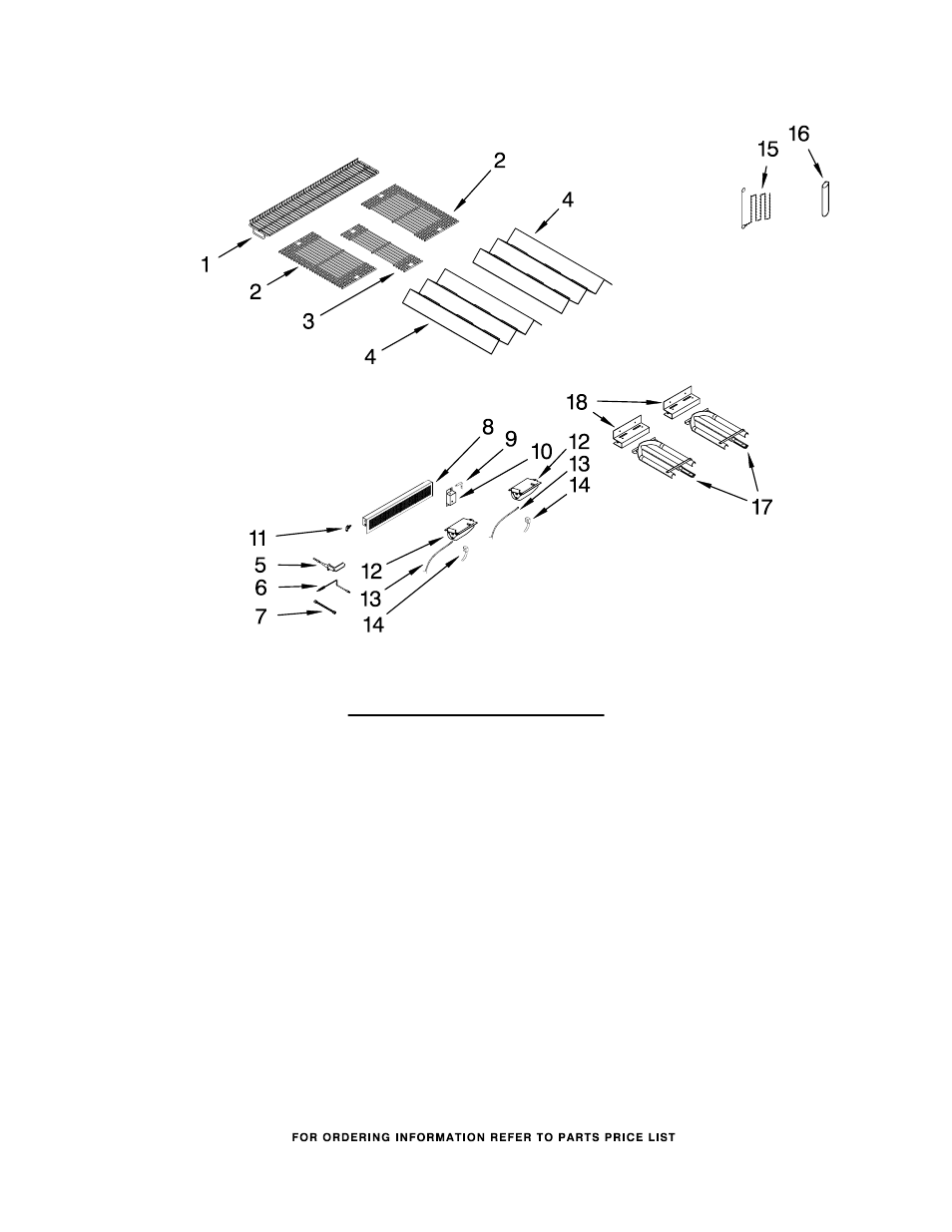 Burners, grates, and lights parts | KITCHENAID KBNS271TSS00 User Manual | Page 3 / 4