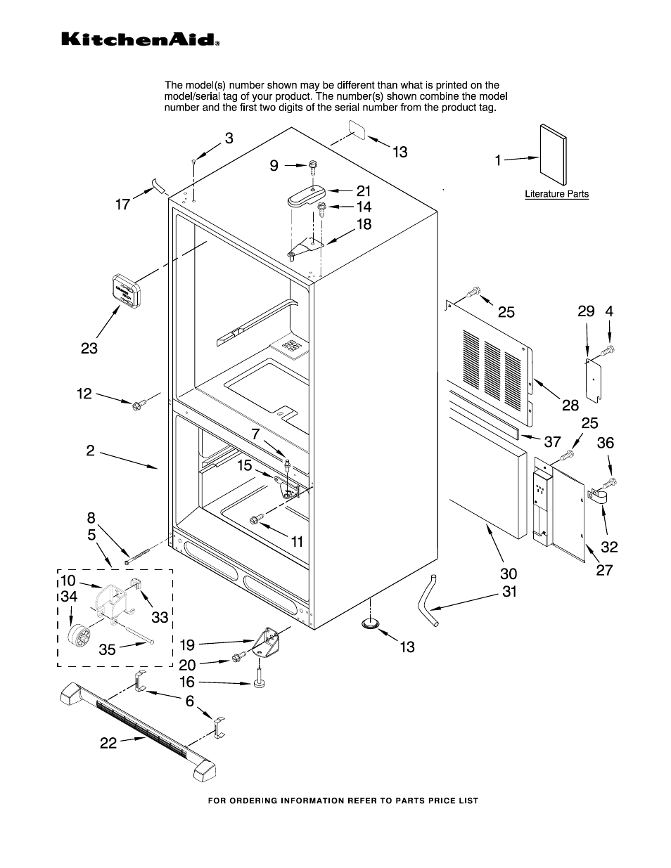 KITCHENAID KBLS22KVSS00 User Manual | 15 pages