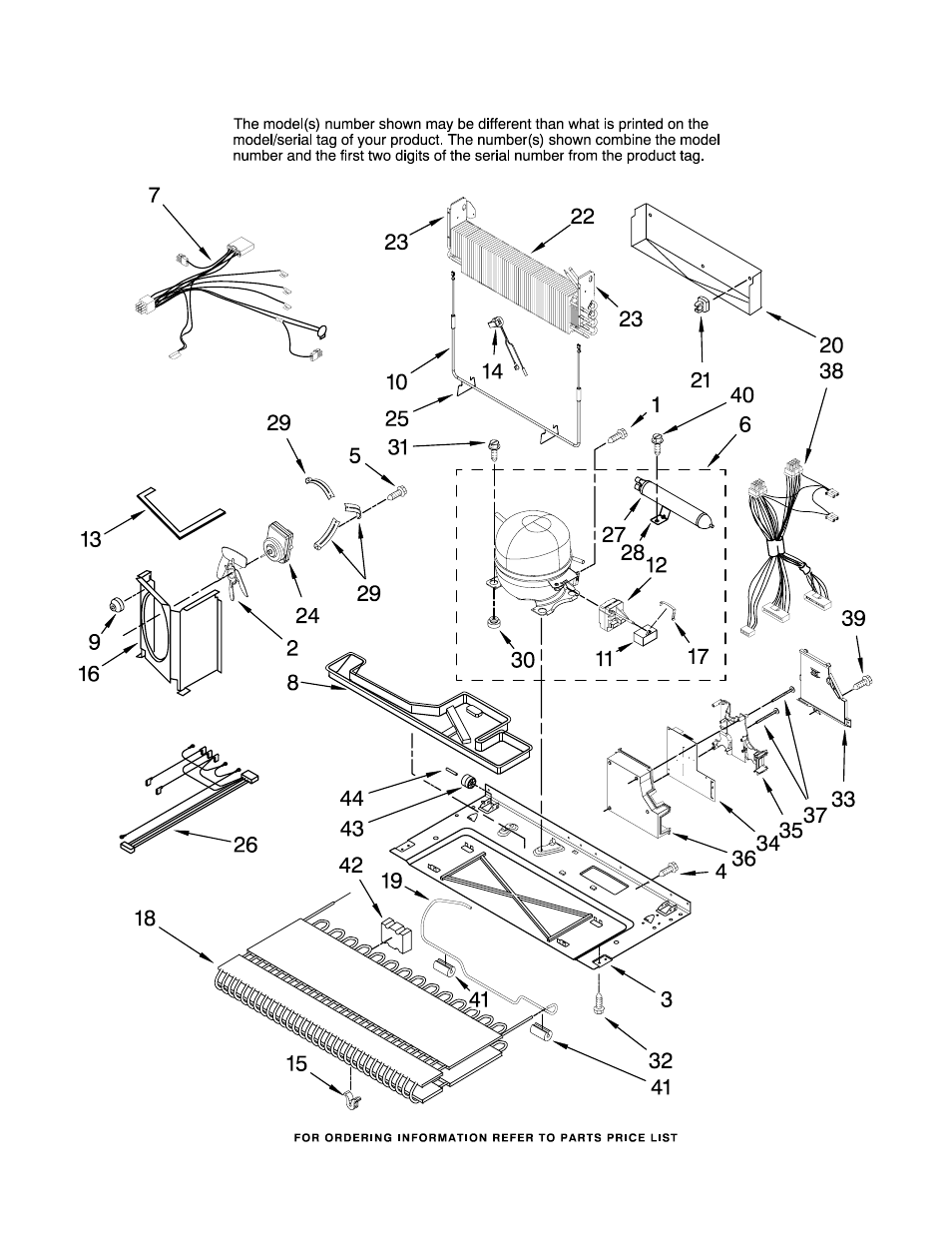 Unit, Unit parts | KITCHENAID KBLS22KVSS00 User Manual | Page 13 / 15