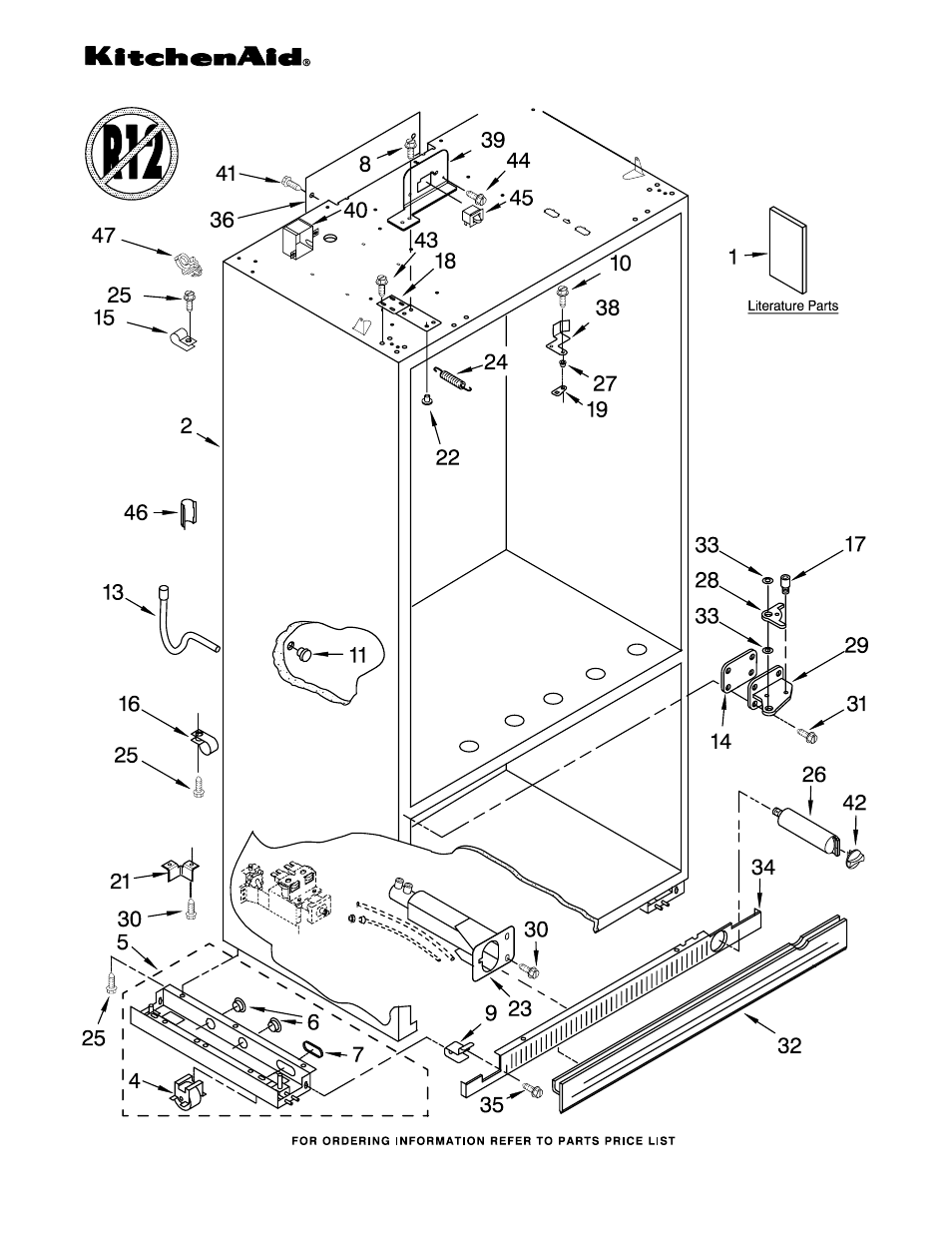 KITCHENAID KBLS36FKB02 User Manual | 18 pages