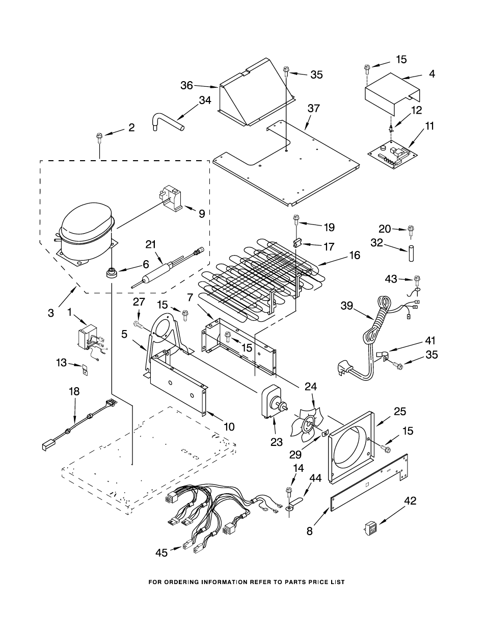 Upper unit, Upper unit parts | KITCHENAID KBLS36FKB02 User Manual | Page 13 / 18