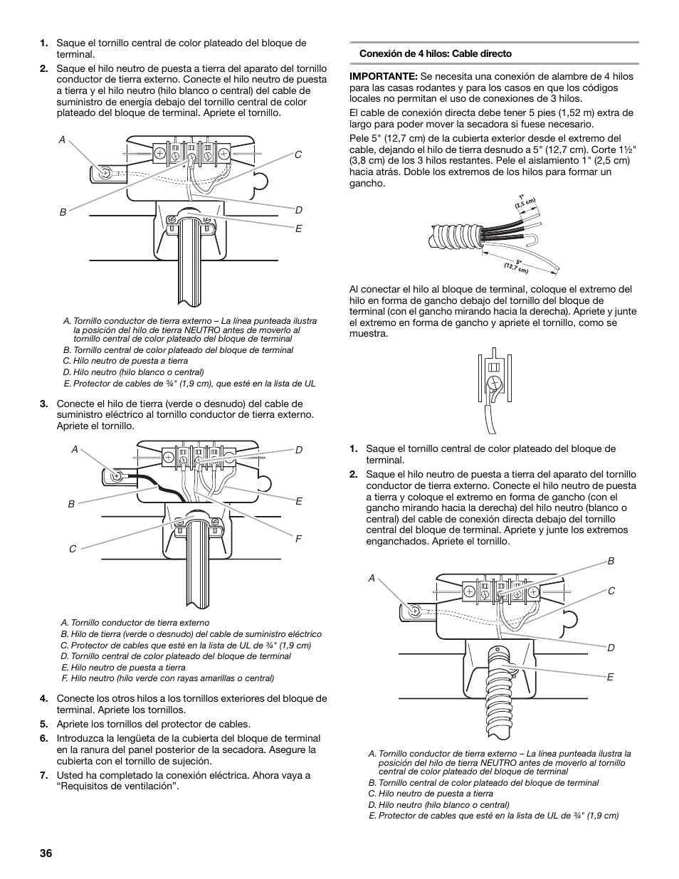 KITCHENAID FRONT-LOADING ELECTRIC DRYER User Manual | Page 36 / 76