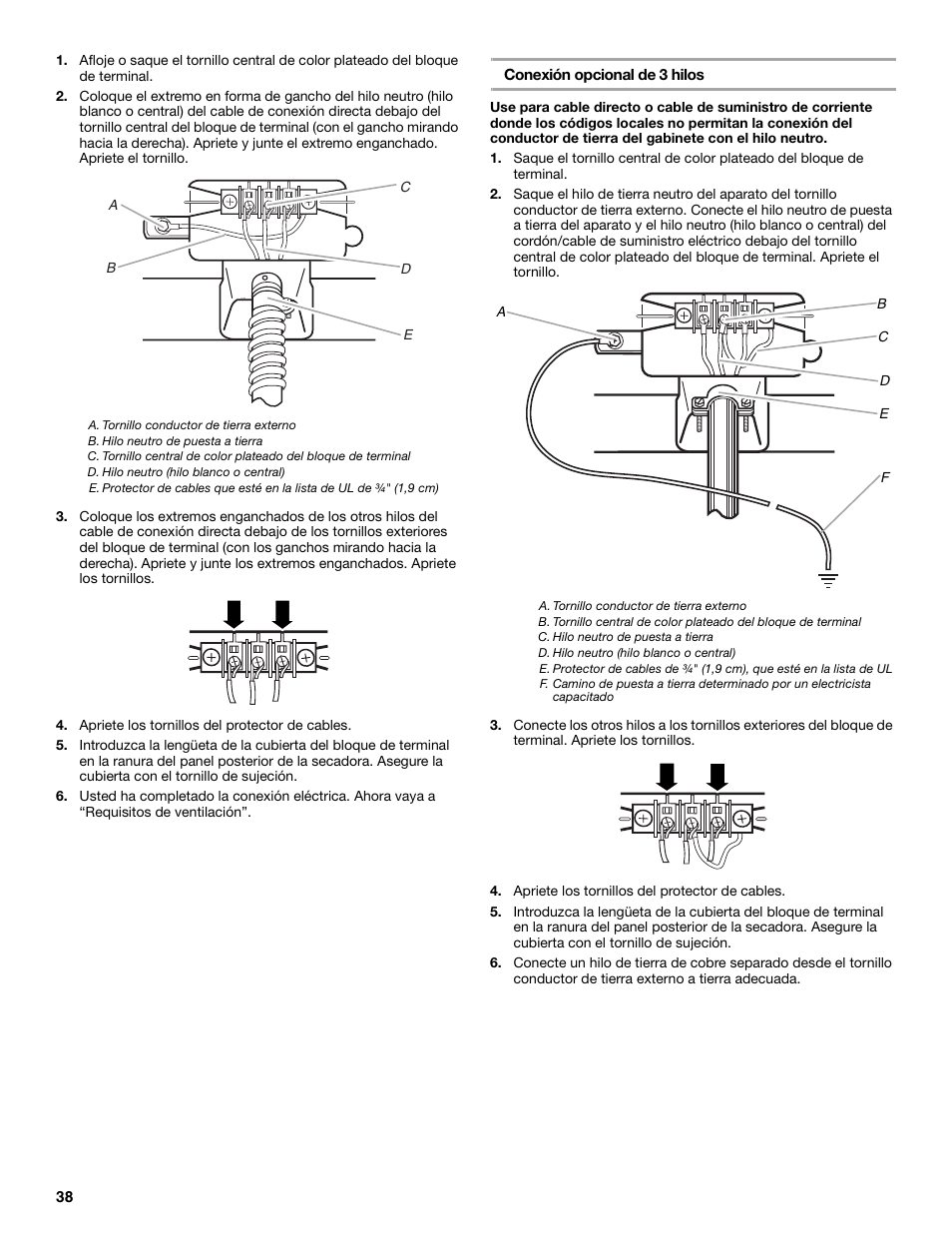 KITCHENAID FRONT-LOADING ELECTRIC DRYER User Manual | Page 38 / 76