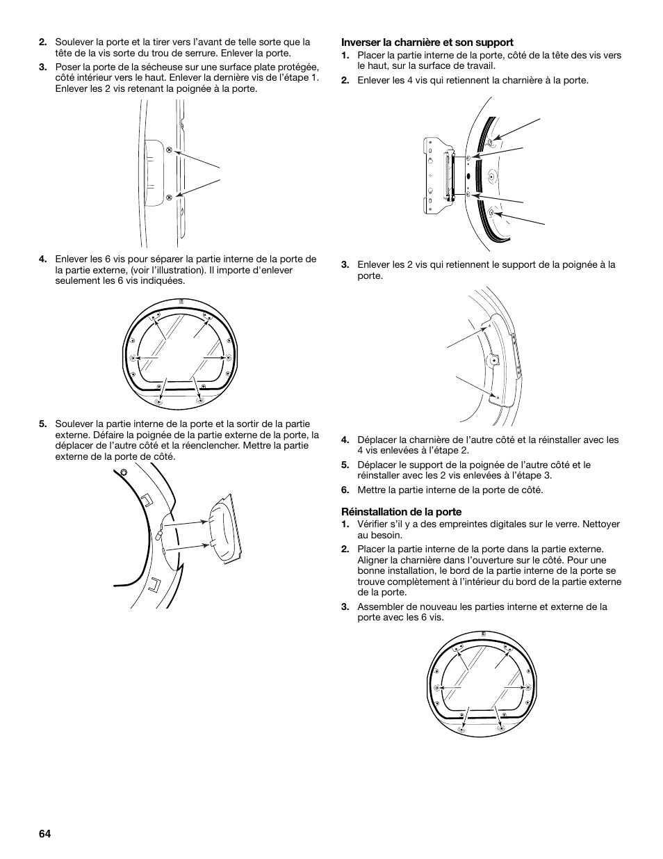 KITCHENAID FRONT-LOADING ELECTRIC DRYER User Manual | Page 64 / 76