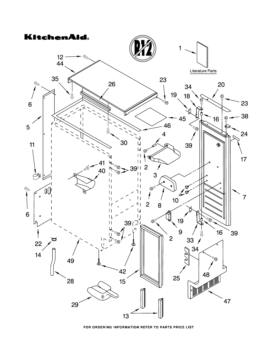 KITCHENAID KUIS15NRHW4 User Manual | 8 pages