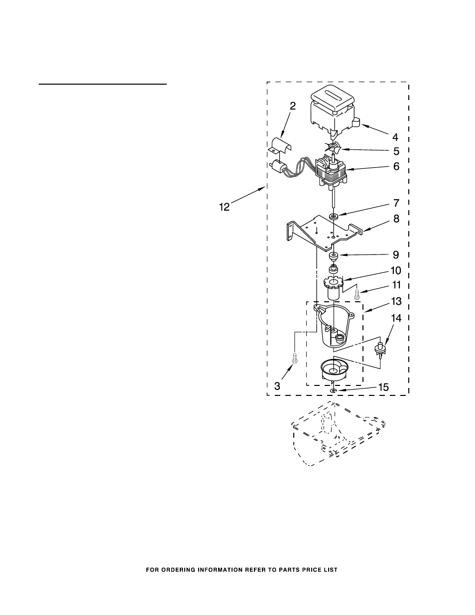 Pump, Pump parts | KITCHENAID KUIS185FWH1 User Manual | Page 5 / 8